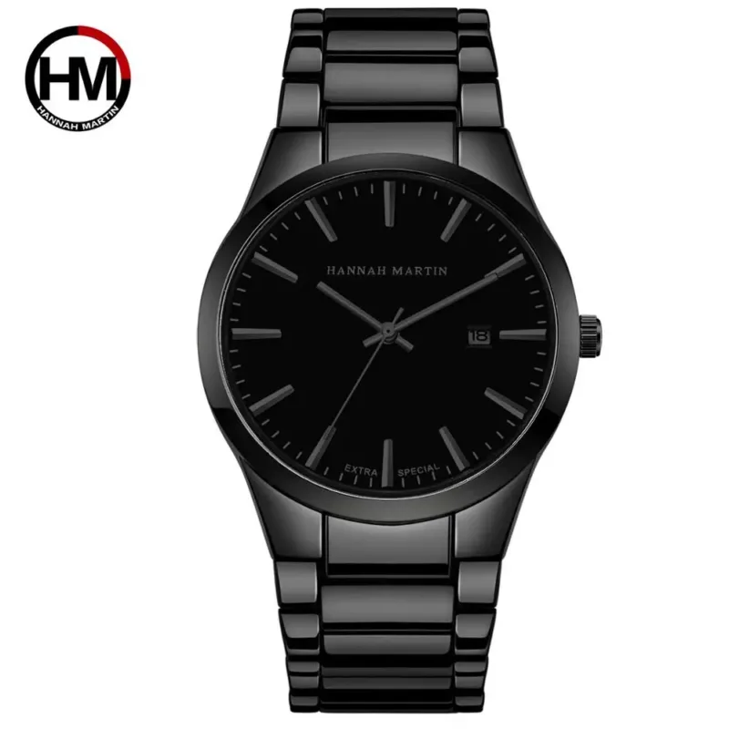 Men Watch Full Black Waterproof - Image 11