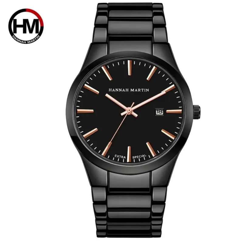 Men Watch Full Black Waterproof - Image 7