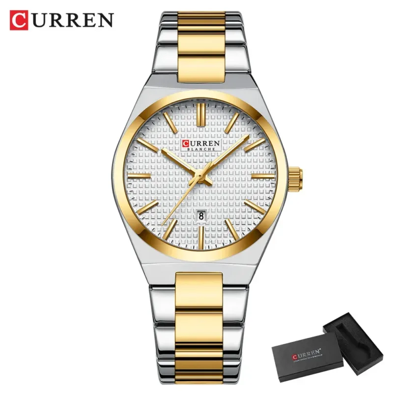 CURREN Luxury Square Ladies Quartz Watch - Image 9