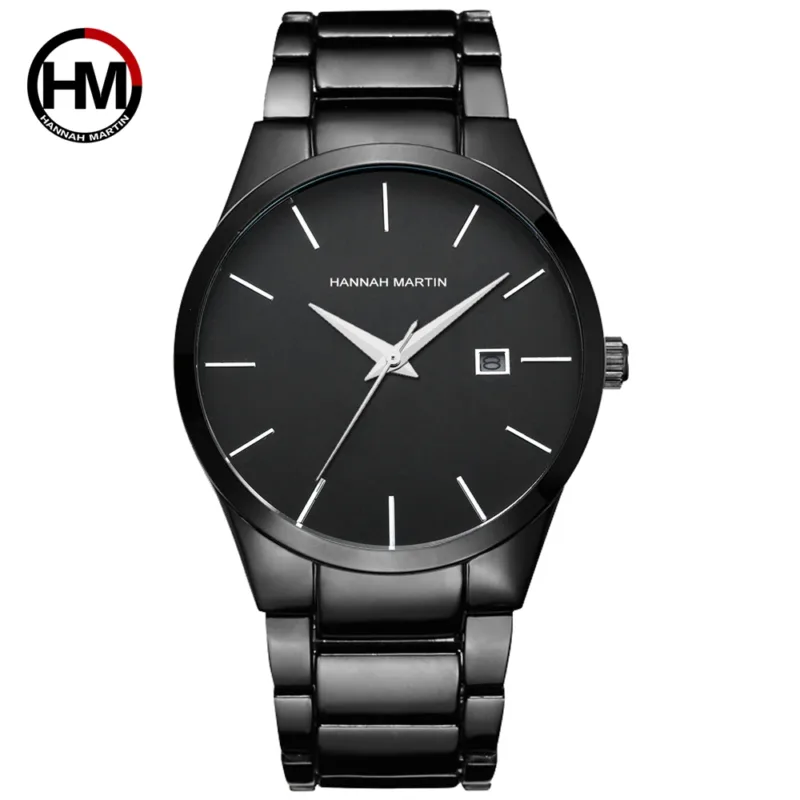 Men Watch Full Black Waterproof - Image 8