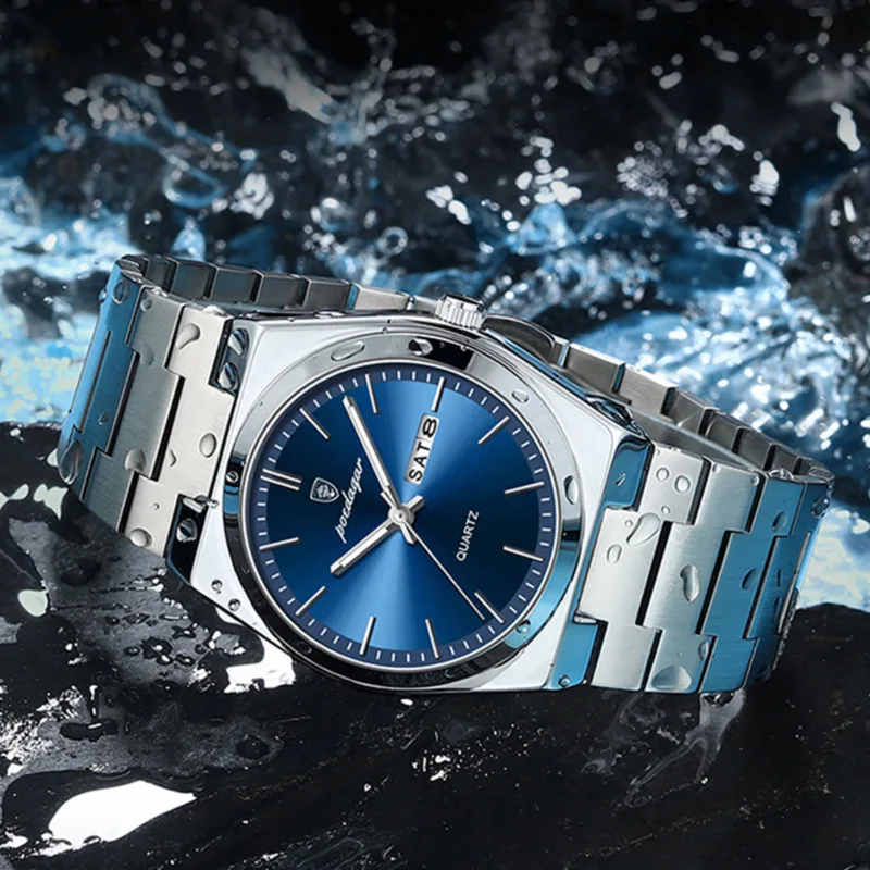 Luxury Men's Quartz Watch Waterproof - Image 10